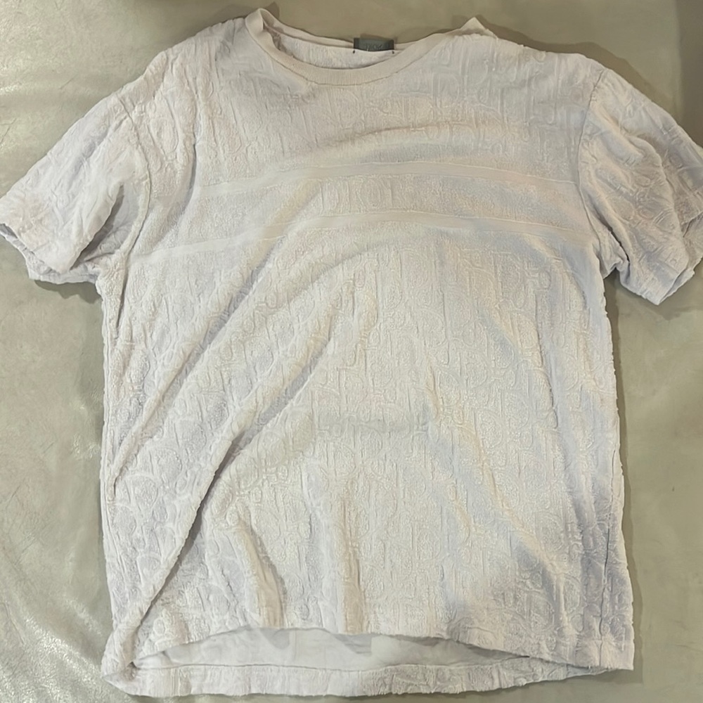 White Dior Cloth Shirt